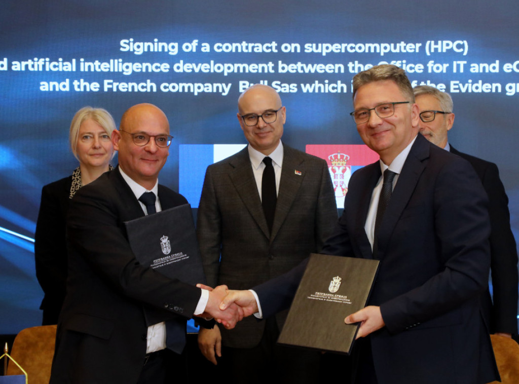 Serbia signs agreement to purchase its second supercomputer