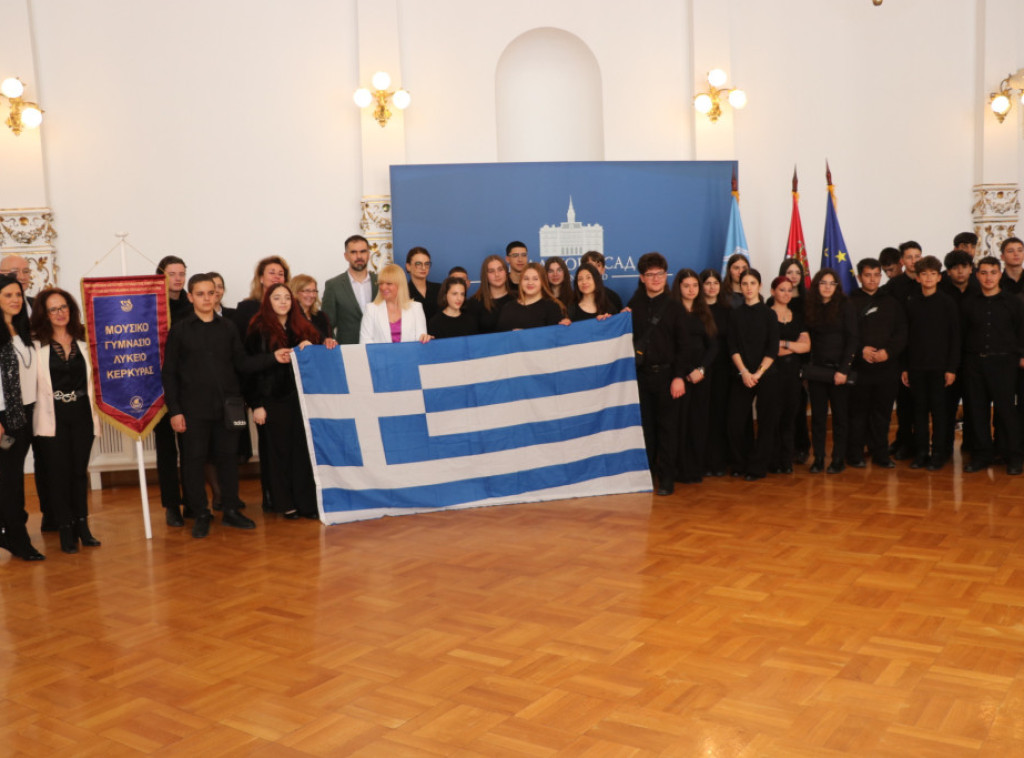 Mićin ugostio 50 učenika i četiri profesora Srednje muzičke škole sa Krfa