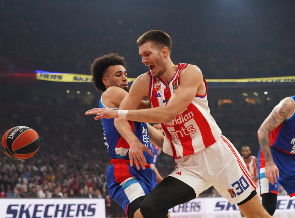 Košarkaši Zvezde posle produžetka poraženi od Efesa, ali obezbedili plej-in Evrolige