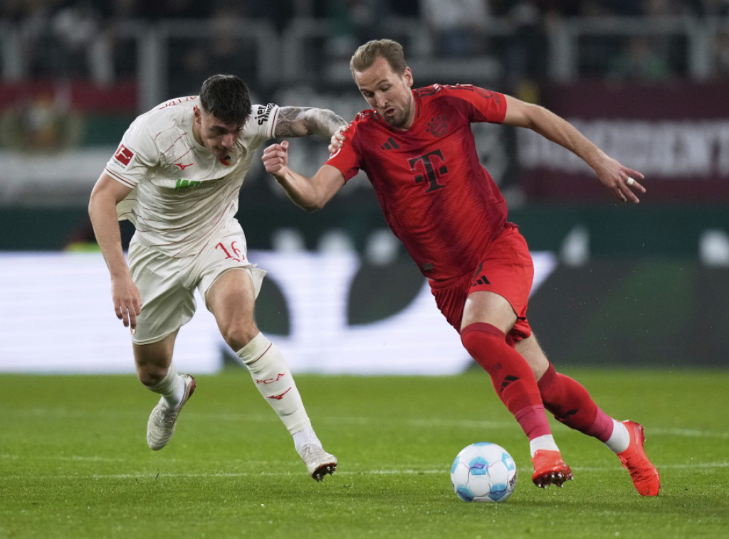 Fudbaleri Bajerna nadigrali Augsburg u 28. kolu Bundeslige