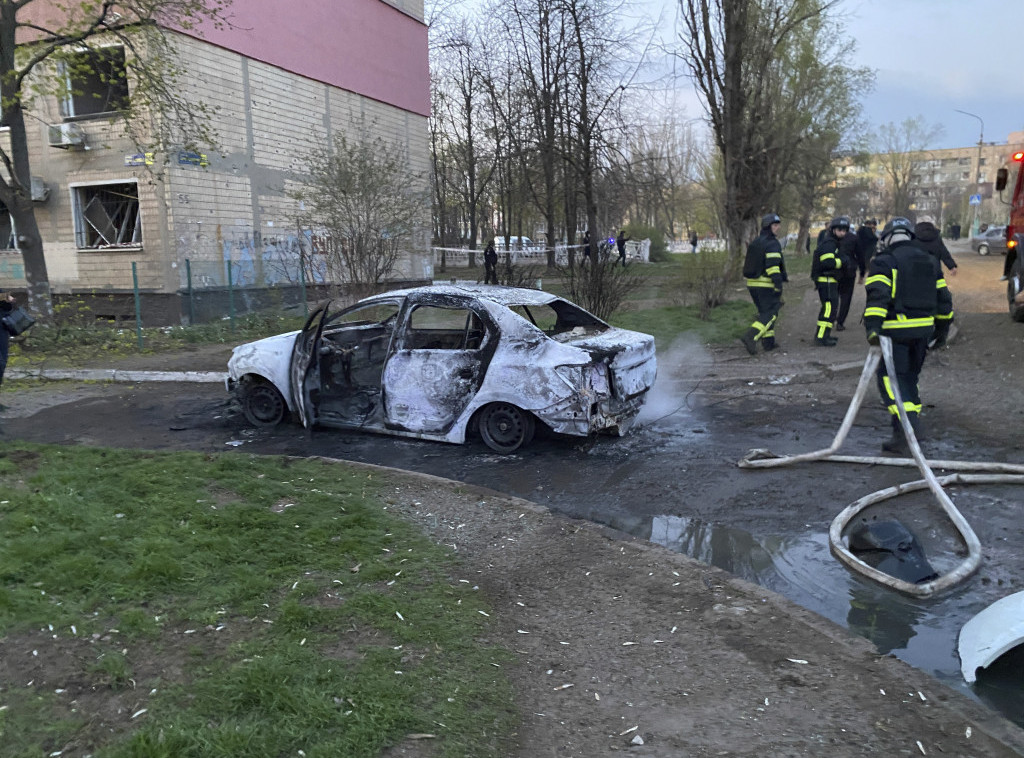 Ukrajina: U ruskom napadu na Krivi Rog dvoje poginulo, jedan ranjen, izbili požari