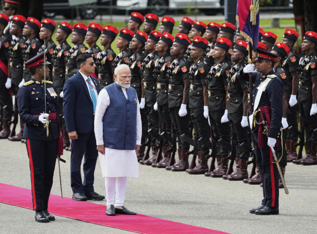 Indijski premijer Narendra Modi prisustvovao početku radova na izgradnji solarne elektrane u Šri Lanki