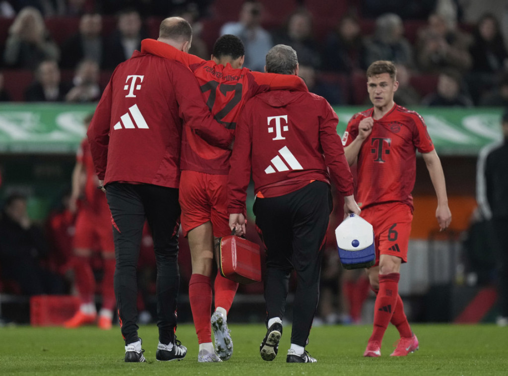 Fudbalera Bajerna Džamala Musijalu čeka duga pauza zbog kidanja mišića tetive