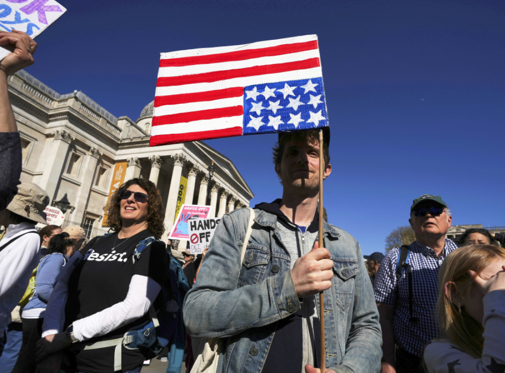 U nekoliko evropskih gradova održani protesti protiv Trampa i Maska