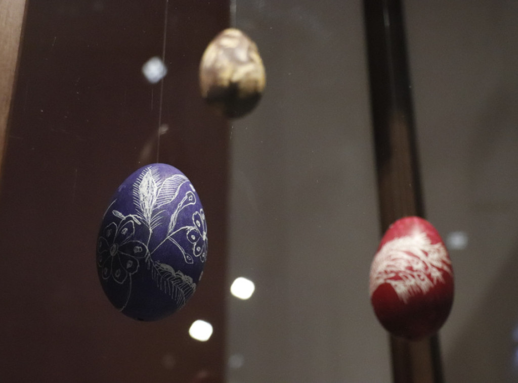 Izložba "Narodne šare uskršnjih jaja" otvorena u Etnografskom muzeju u Beogradu