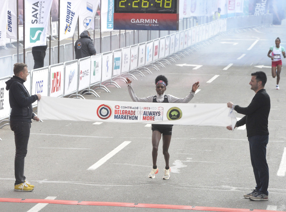 Kenijka Debora Sang oborila rekord Beogradskog maratona