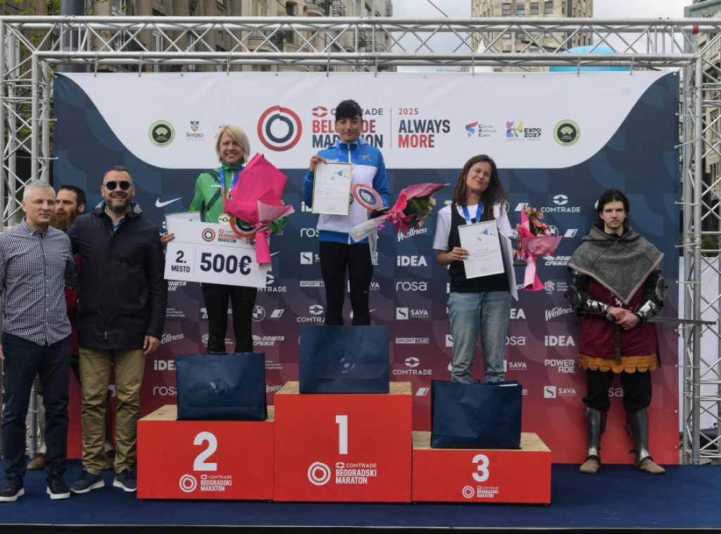 Zapažen uspeh pripadnika Ministarstva odbrane i Vojske Srbije na Beogradskom maratonu