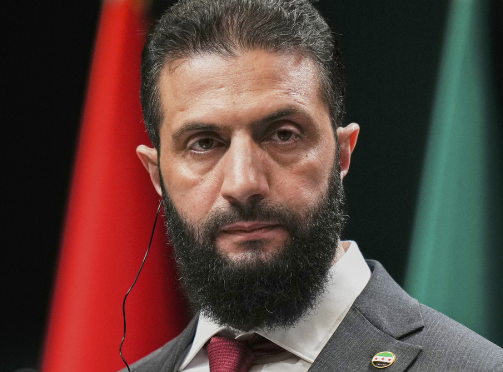 Predsednik Sirije Ahmed al-Šara putuje danas u posetu Ujedinjenim Arapskim Emiratima