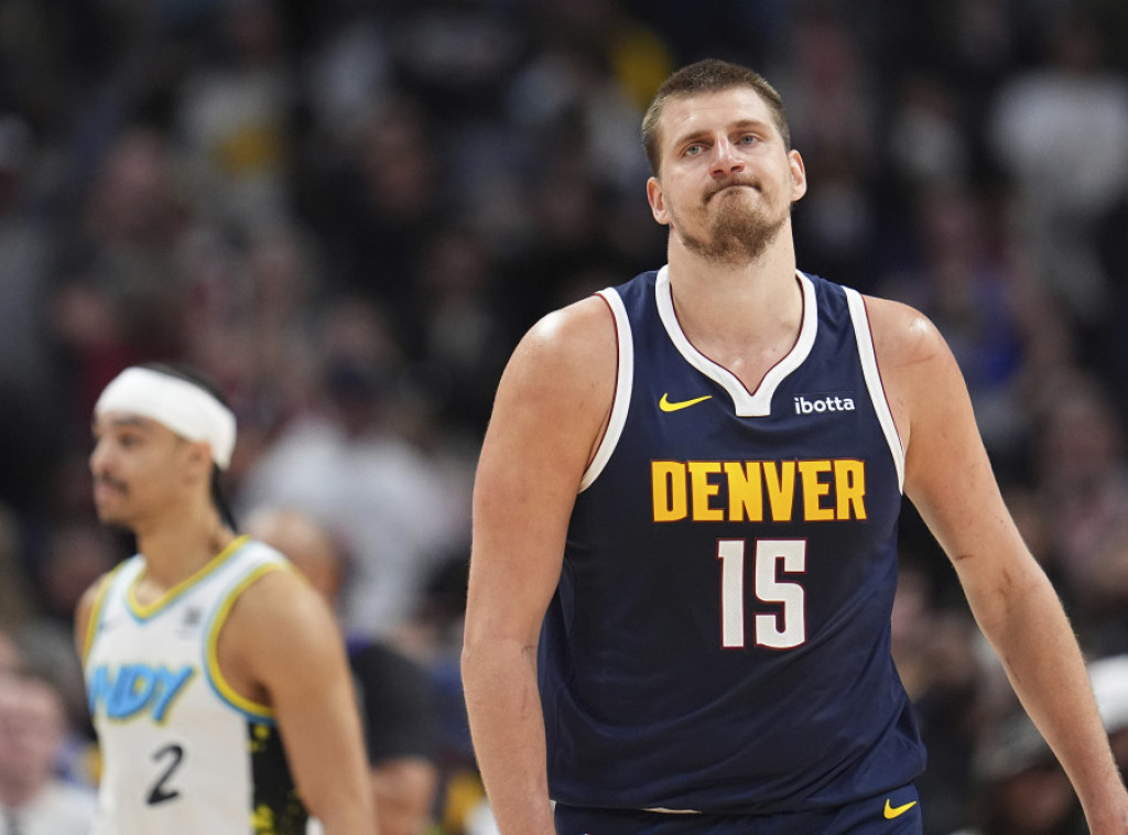 Jokić postigao tripl-dabl protiv Indijane, Denver ipak poražen