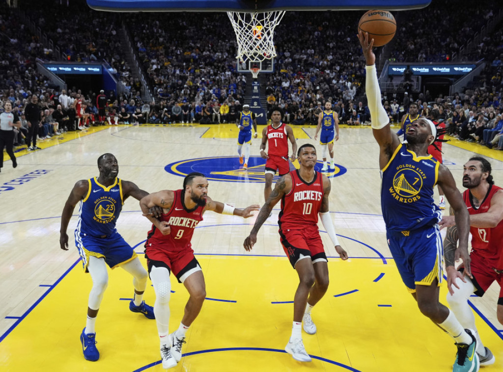 Košarkaši Hjustona kao gosti savladali Golden Stejt