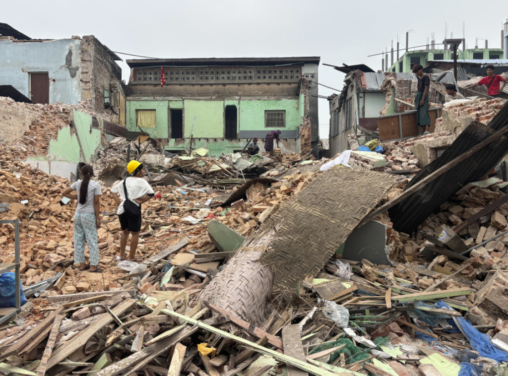 Za 11 dana od katastrofalnog zemljotresa Mjanmar potreslo 98 naknadnih potresa