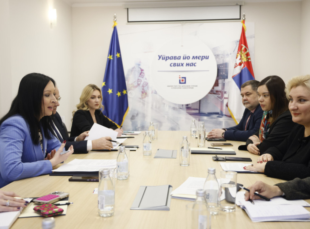 Žarić Kovačević se sastala sa delegacijom Građanske komore Ruske Federacije