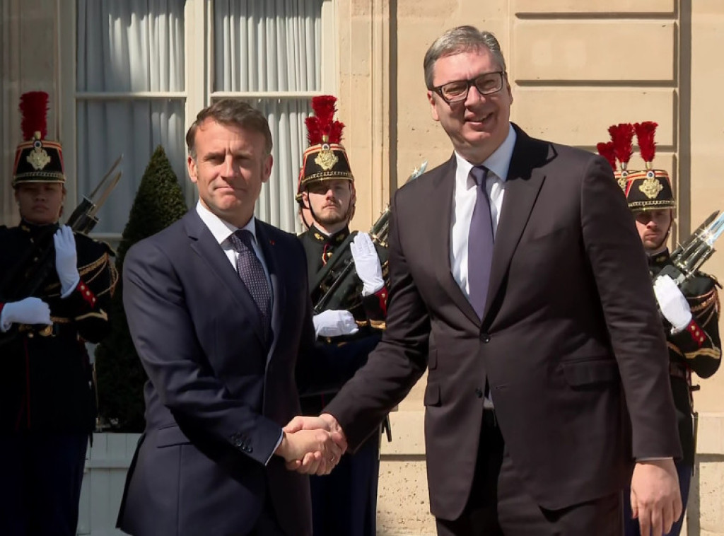 Vucic to meet with Macron in Paris on Thursday evening