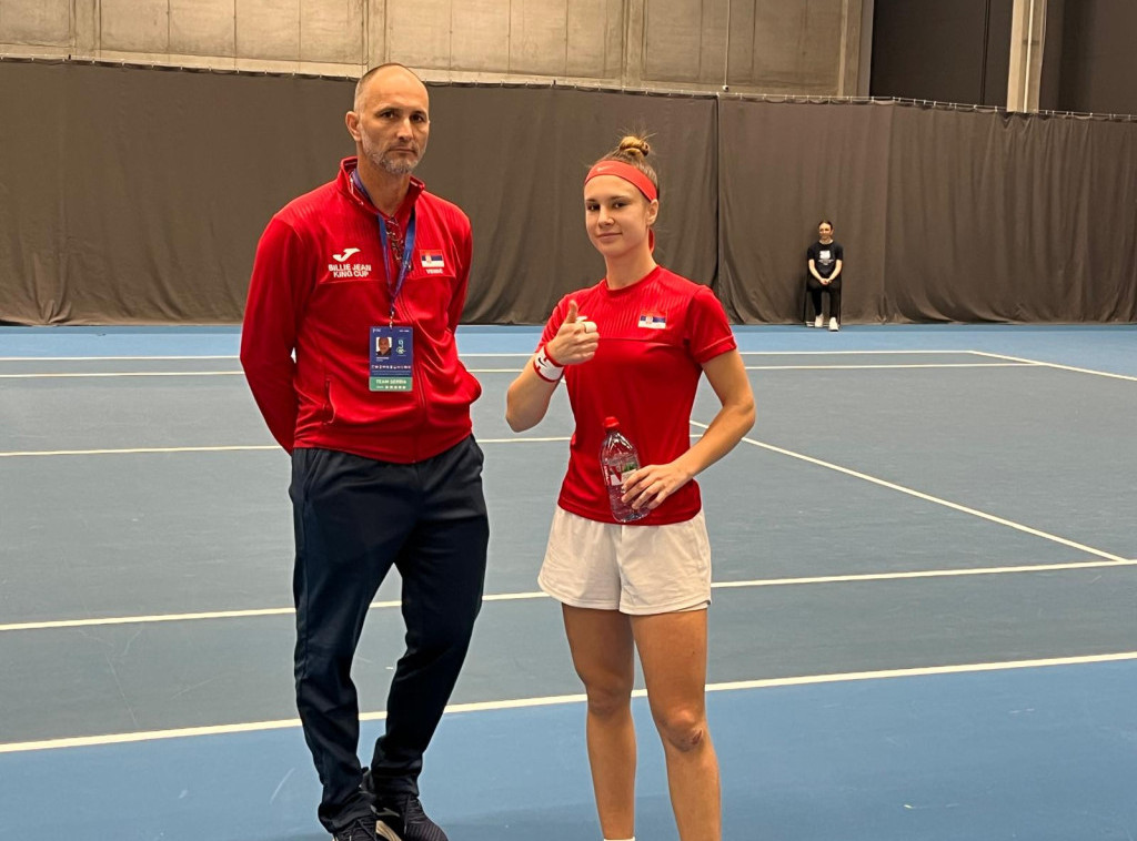 Teniserke Srbije poražene od Slovenije u Bili Džin King kupu