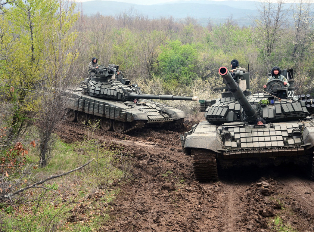 U okolini Niša realizovana taktička vežba Tenkovskog bataljona T-72