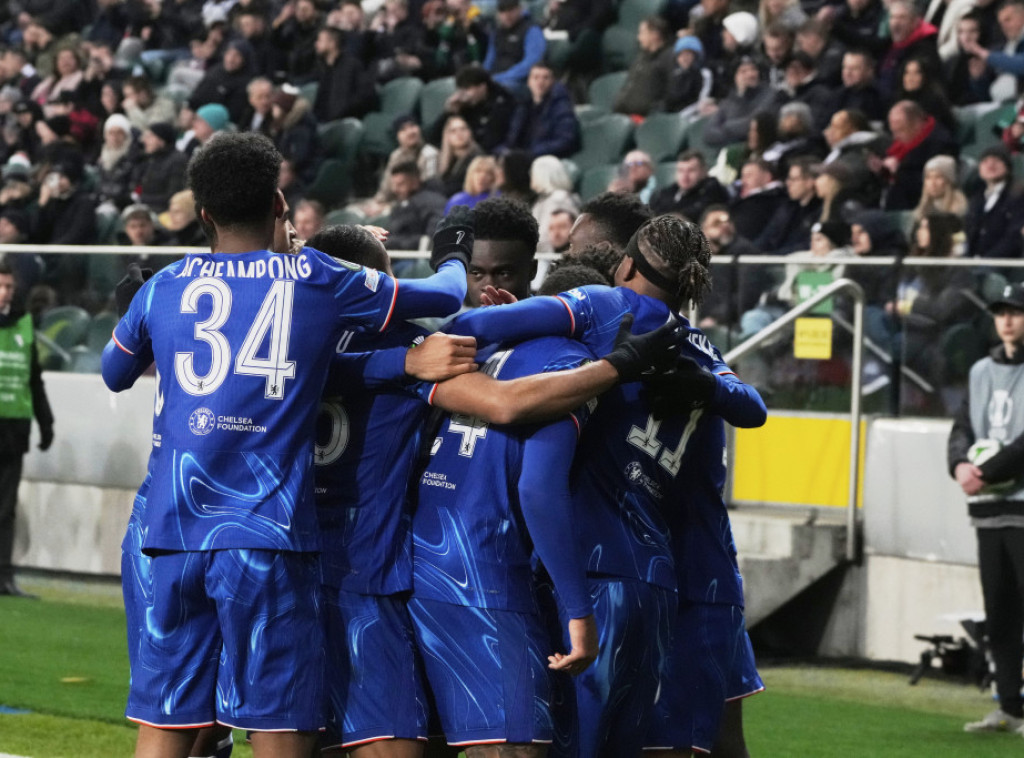 Ubedljiv trijumf fudbalera Čelsija protiv Legije u Varšavi