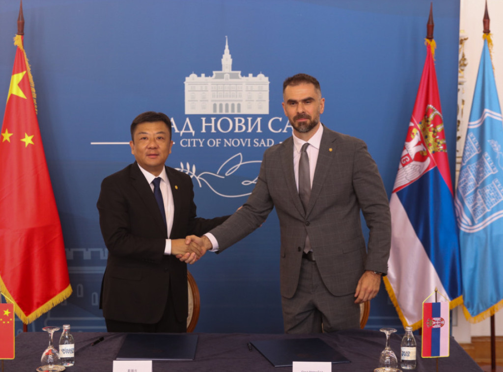 Novi Sad uspostavlja saradnju sa kineskim gradom Vusi u više oblasti