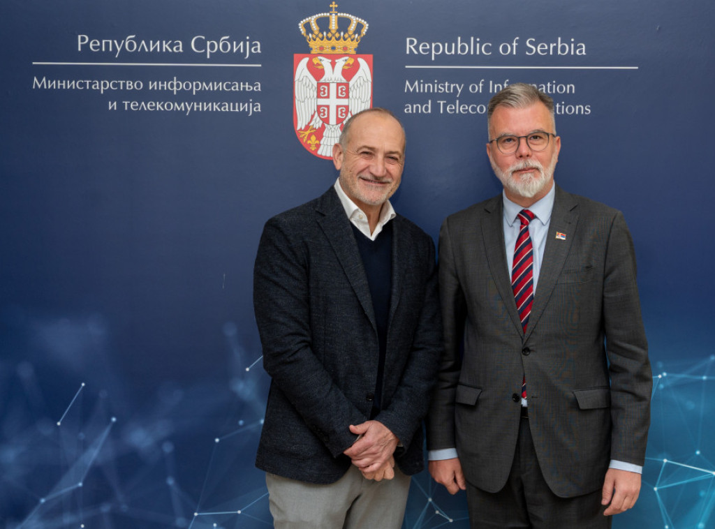 Ministar Ristić sa direktorom A1 Telekom Austrija: Dodatne investicije u Srbiju 250 do 300 miliona evra