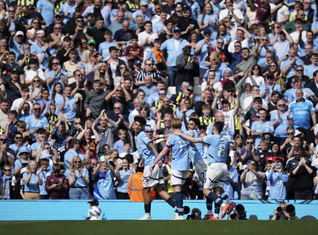 Fudbaleri Mančester sitija posle preokreta pobedili Kristal Palas u Premijer ligi