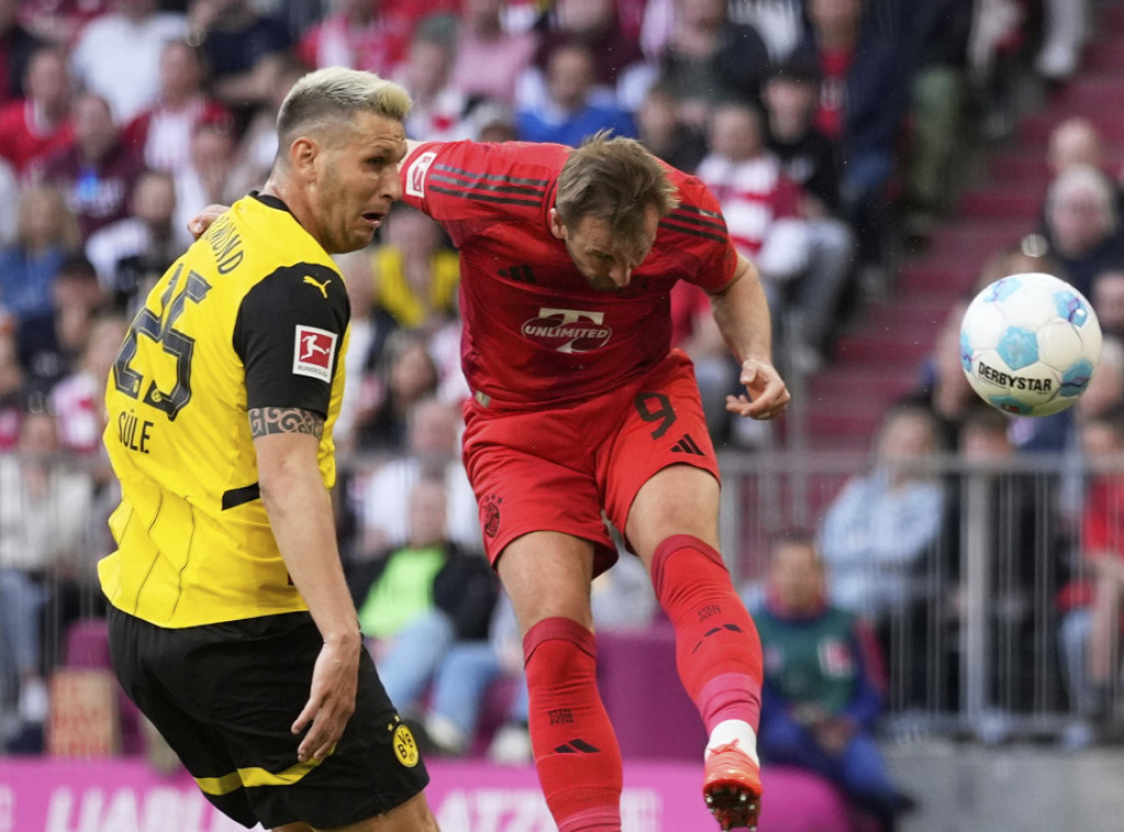 Remi fudbalera Bajerna i Borusije Dortmund u derbiju Bundeslige