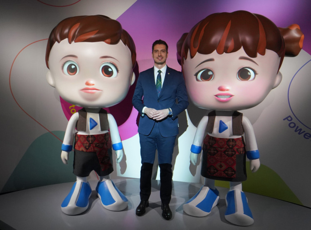 U Osaki premijerno otkrivene maskote EXPO 2027 Beograd – superheroji igre