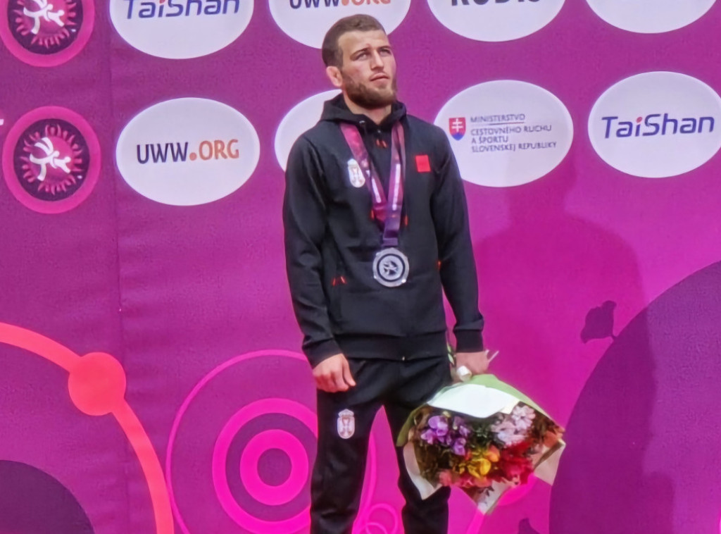 Srpski rvač Georgi Tibilov osvojio srebro na Evropskom prvenstvu u Bratislavi