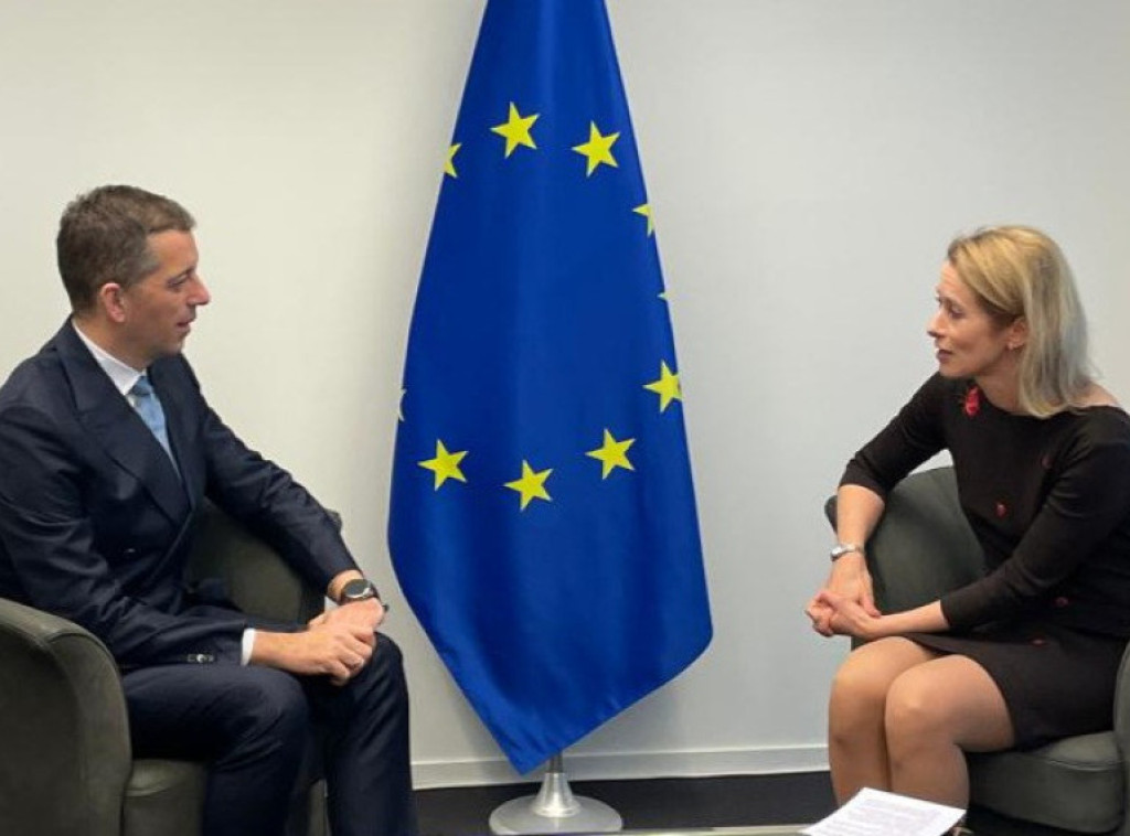 Đurić razgovarao sa Kalas uoči neformalne večere za ministre spoljnih poslova Zapadnog Balkana u Luksemburgu