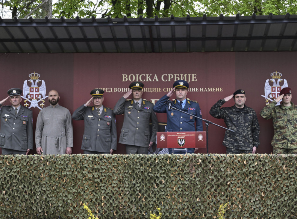 Obeležen Dan Odreda vojne policije specijalne namene "Kobre" u kasarni "Vasa Čarapić"