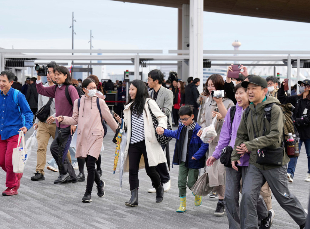 Ekspo izložbu u Osaki na dan otvaranja posetilo oko 119.000 ljudi