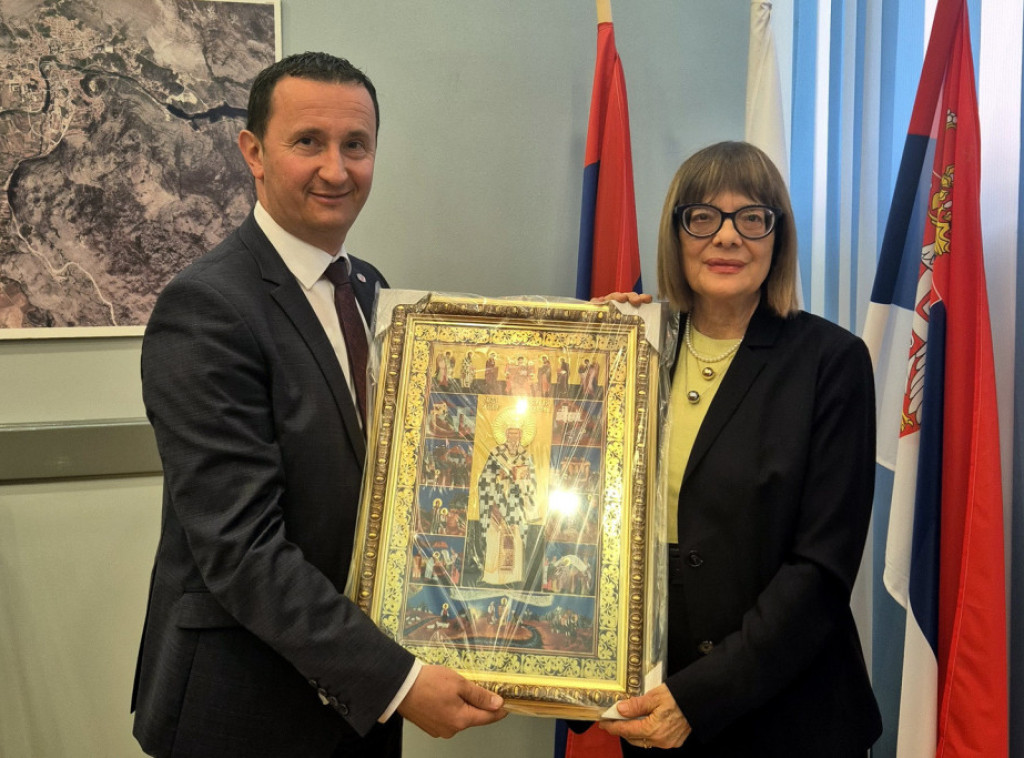 Maja Gojković u radnoj poseti Trebinju, sa gradonačelnikom razgovarala o saradnji