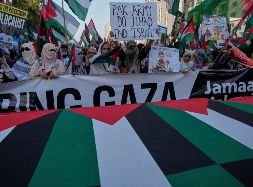 U toku procena štete na Univerzitetu u Amsterdamu posle protesta za Gazu