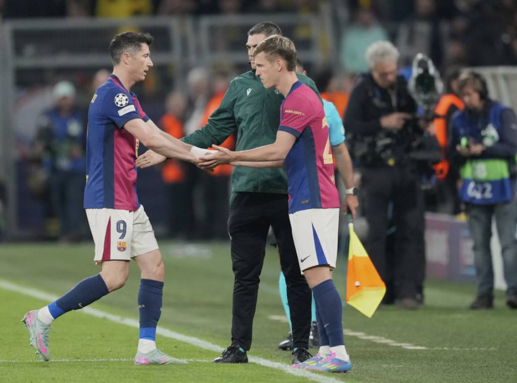 Fudbaleri Pari Sen Žermena i Barselone prvi polufinalisti Lige šampiona