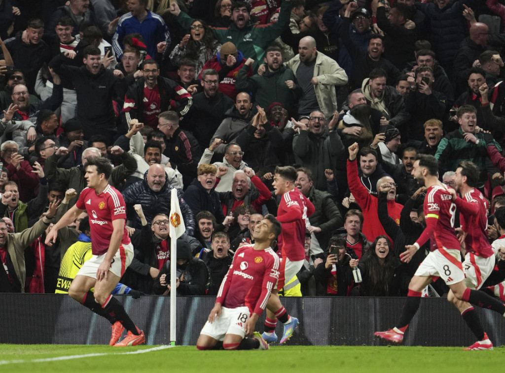 Fudbaleri Mančester junajteda spektakularnim preokretom plasirali se u polufinale Lige Evrope