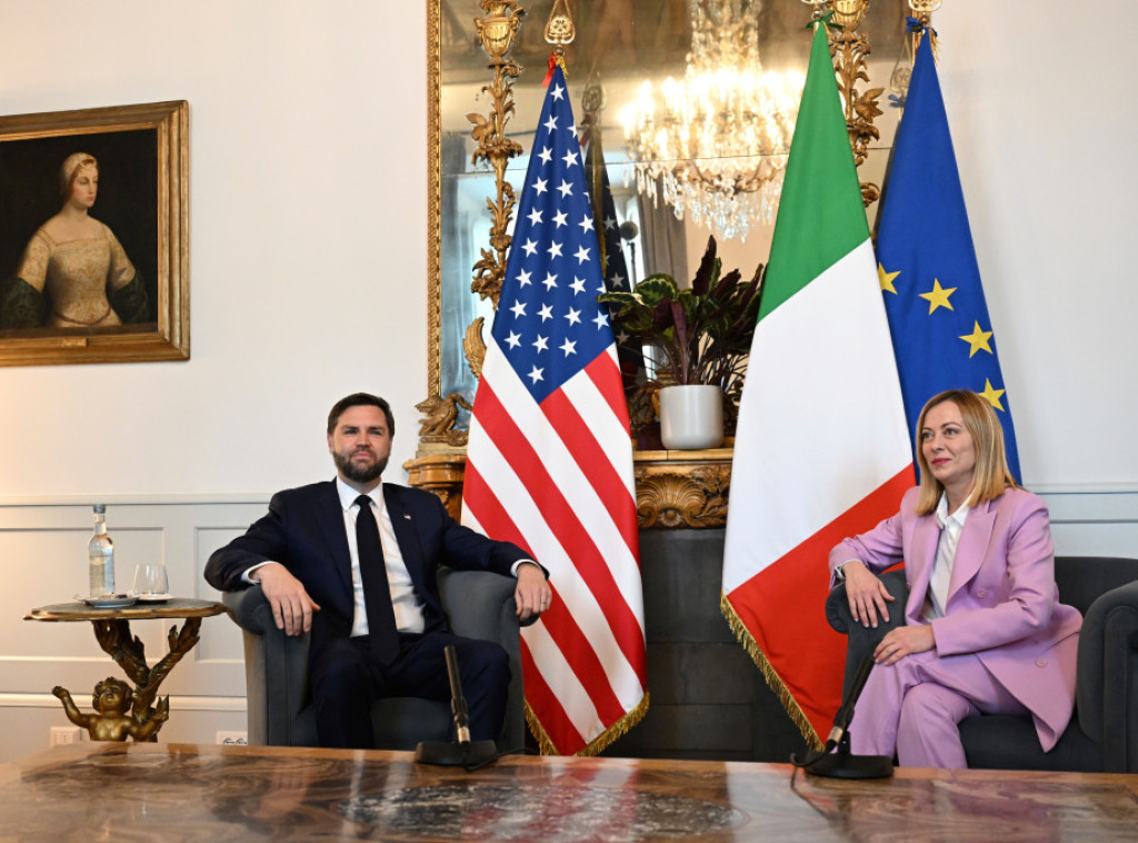 Meloni i Džej Di Vens se složili da treba pojačati napore za mir u Ukrajini