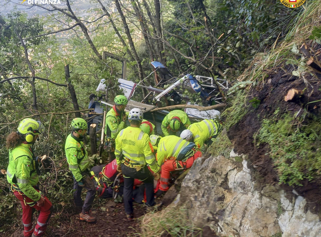 U padu kabine sa žičare u Italiji poginuli britanski i izraelski turisti