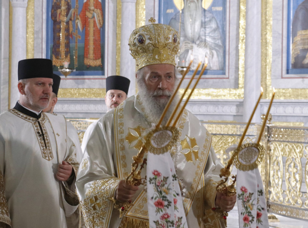 U Hramu Svetog Save u Beogradu služena vaskršnja liturgija