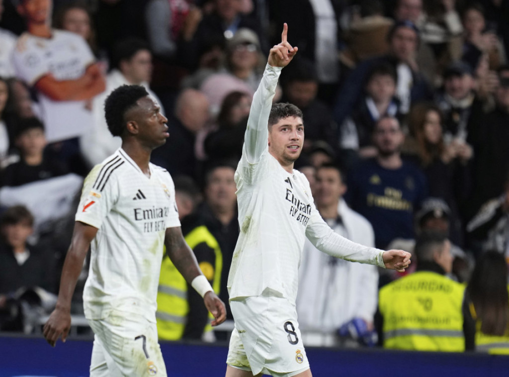 Fantastičan gol Velverdea u 90+3. minutu za pobedu Reala protiv Atletik Bilbaa