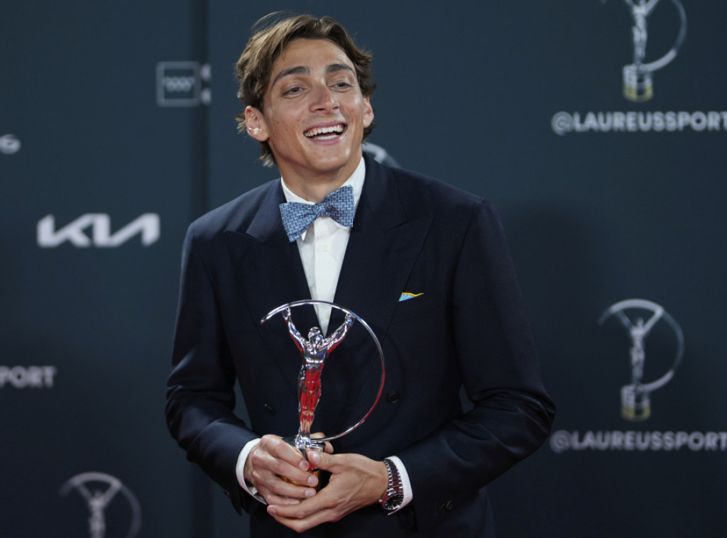 Laureus: Duplantis najbolji sportista sveta, Real najbolji klub, priznanje i Jamalu