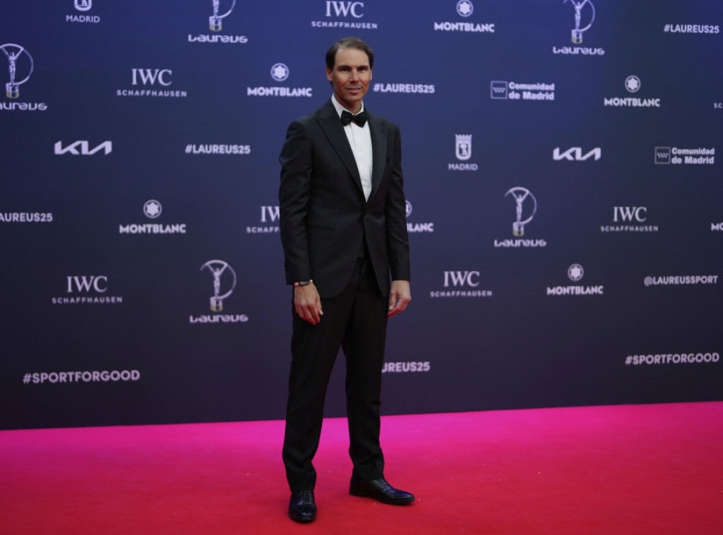Nadal dobitnik nagrade "sportska ikona" Akademije Laureus