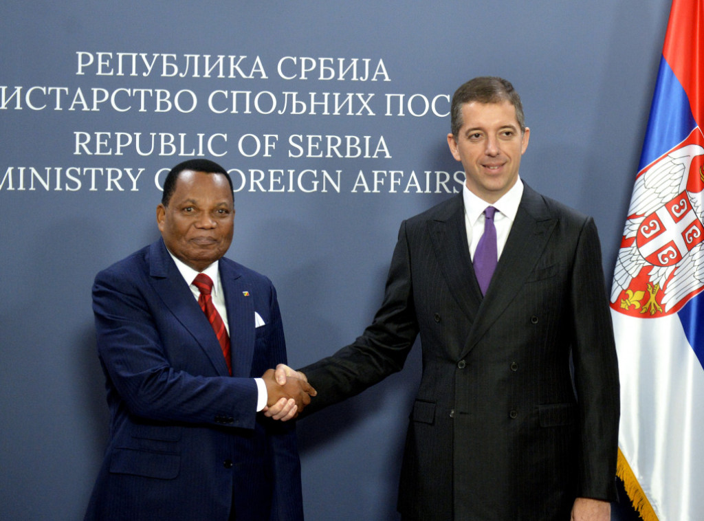 Djuric, Gakosso sign MoU on political consultations