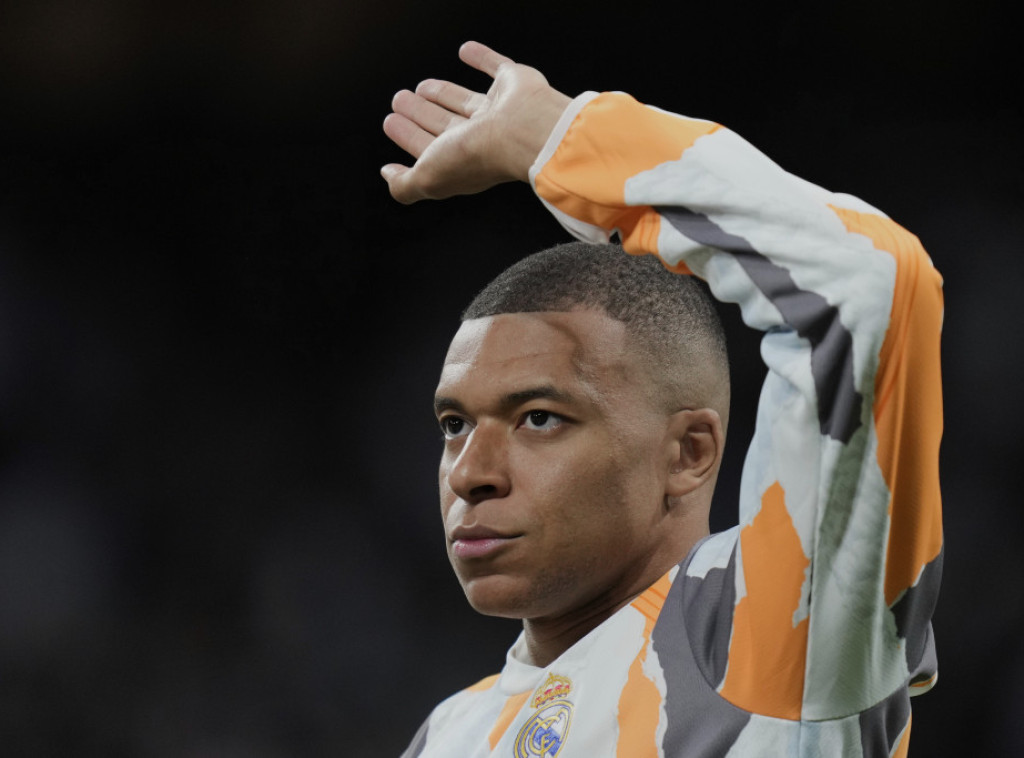 Fudbaler Reala Kilijan Mbape preskače meč protiv Hetafea, neizvestan za finale Kupa