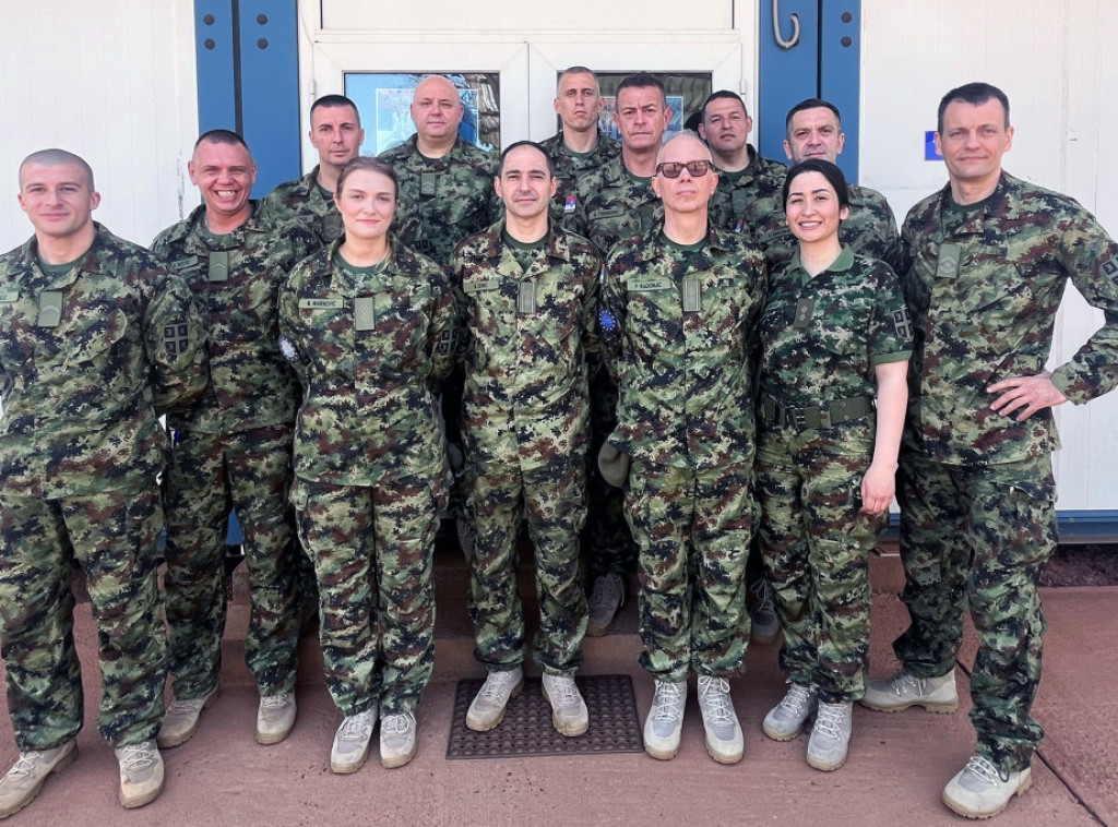 Izvršena redovna zamena kontigenta Vojske Srbije u misiji EU u Centralnoafričkoj Republici