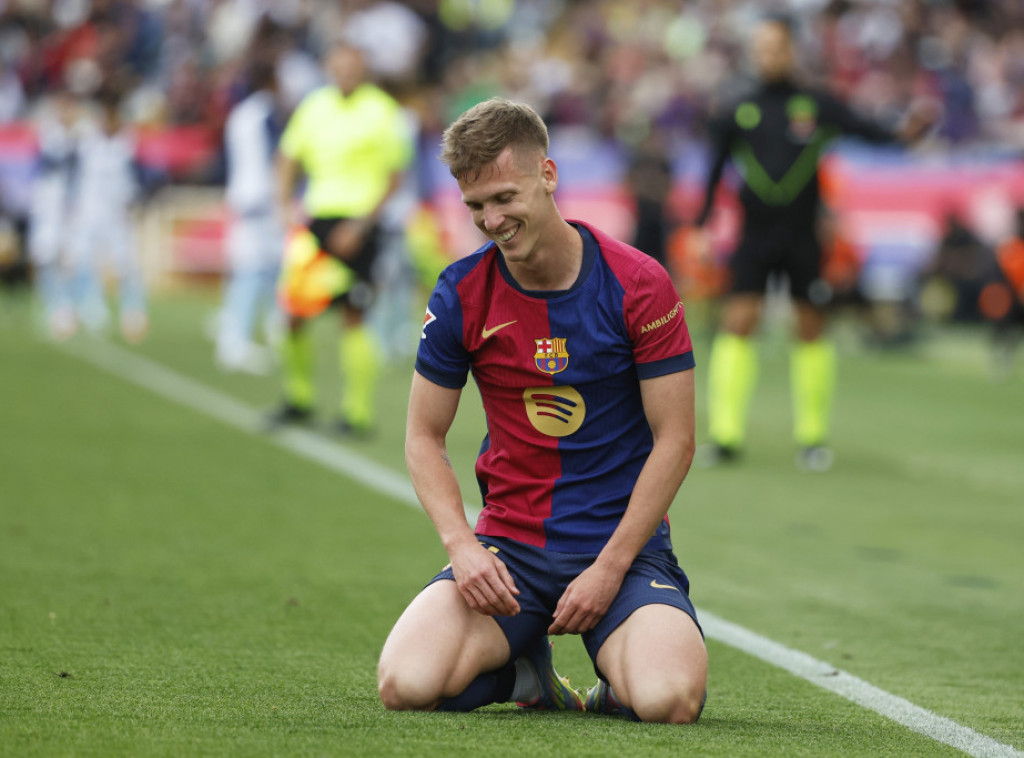 Dani Olmo doneo pobedu fudbalerima Barselone protiv Majorke u La Ligi