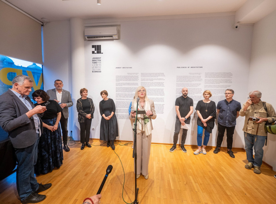 U KCB otvoreno pet izložbi u okviru programa Beogradske internacionalne nedelje arhitekture