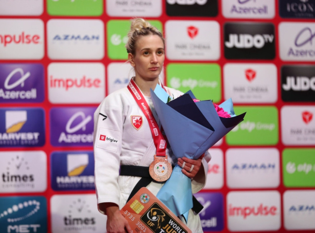 Srpska džudistkinja Andrea Stojadinov osvojila bronzu na Evropskom prvenstvu