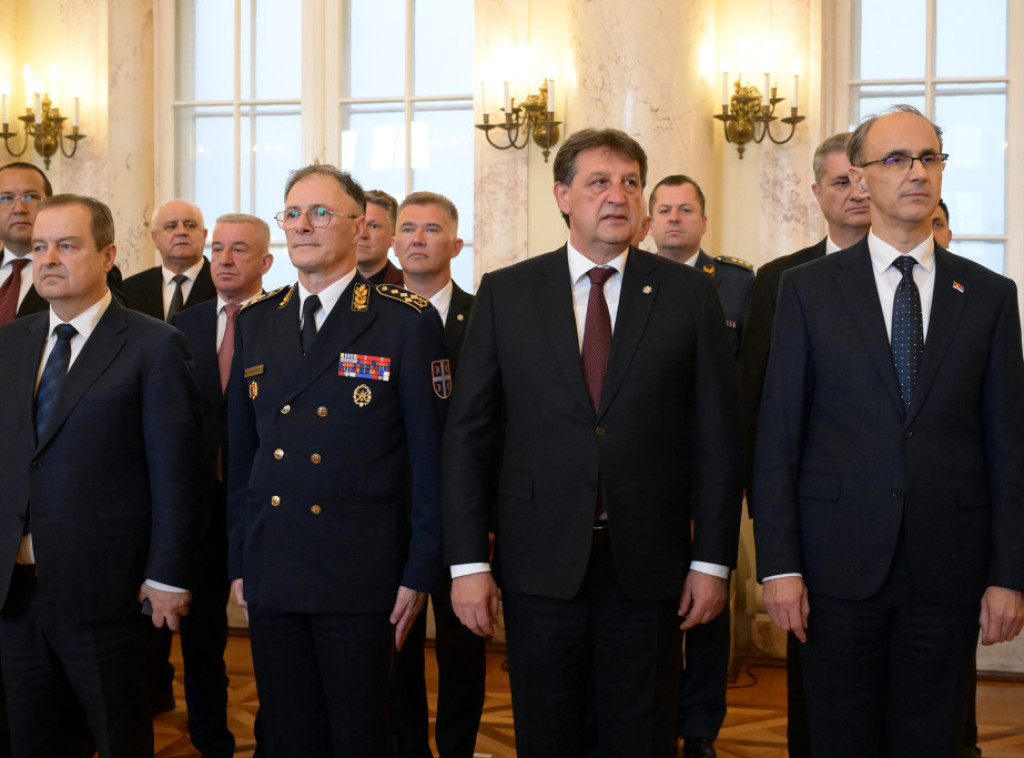 U Beogradu održan svečani prijem povodom Dana Vojske Srbije
