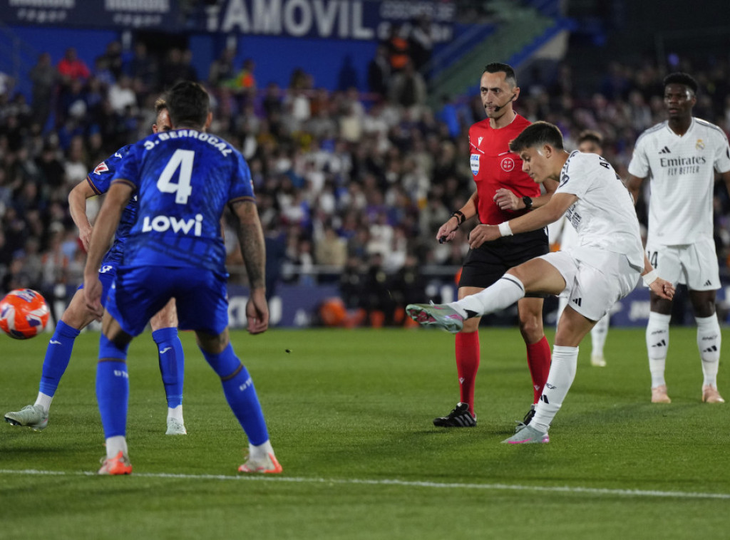Fudbaleri Real Madrida pobedili Hetafe u 33. kolu španskog prvenstva