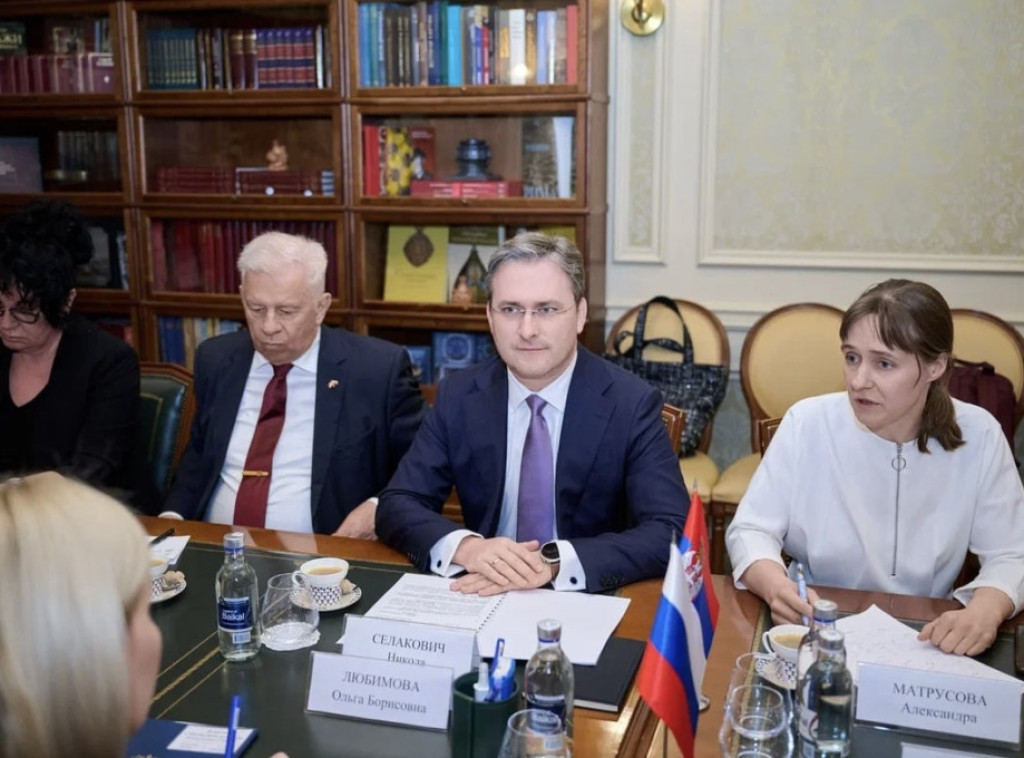 Ministar Selaković se u Moskvi susreo sa ruskom ministarkom kulture Olgom Ljubimovom