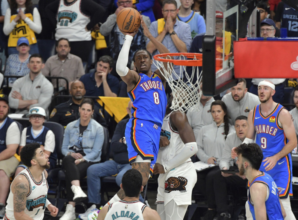 Pobede košarkaša Oklahome i Njujorka u plej-ofu NBA lige