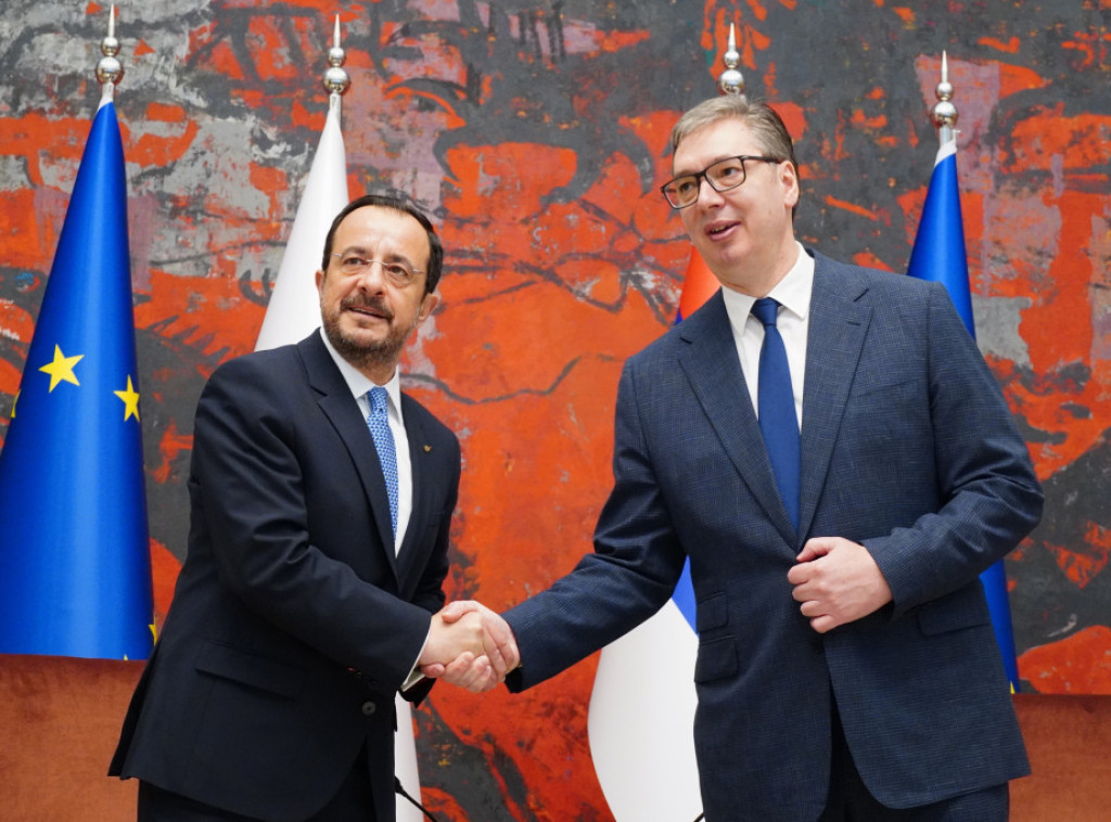 Vucic: We need to boost trade with Cyprus, we are grateful for its respect for UN Charter